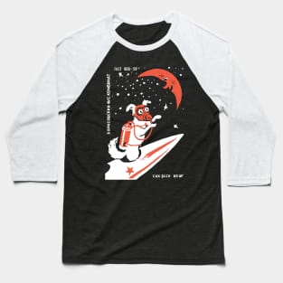 Laika - Soviet Space Dog Baseball T-Shirt